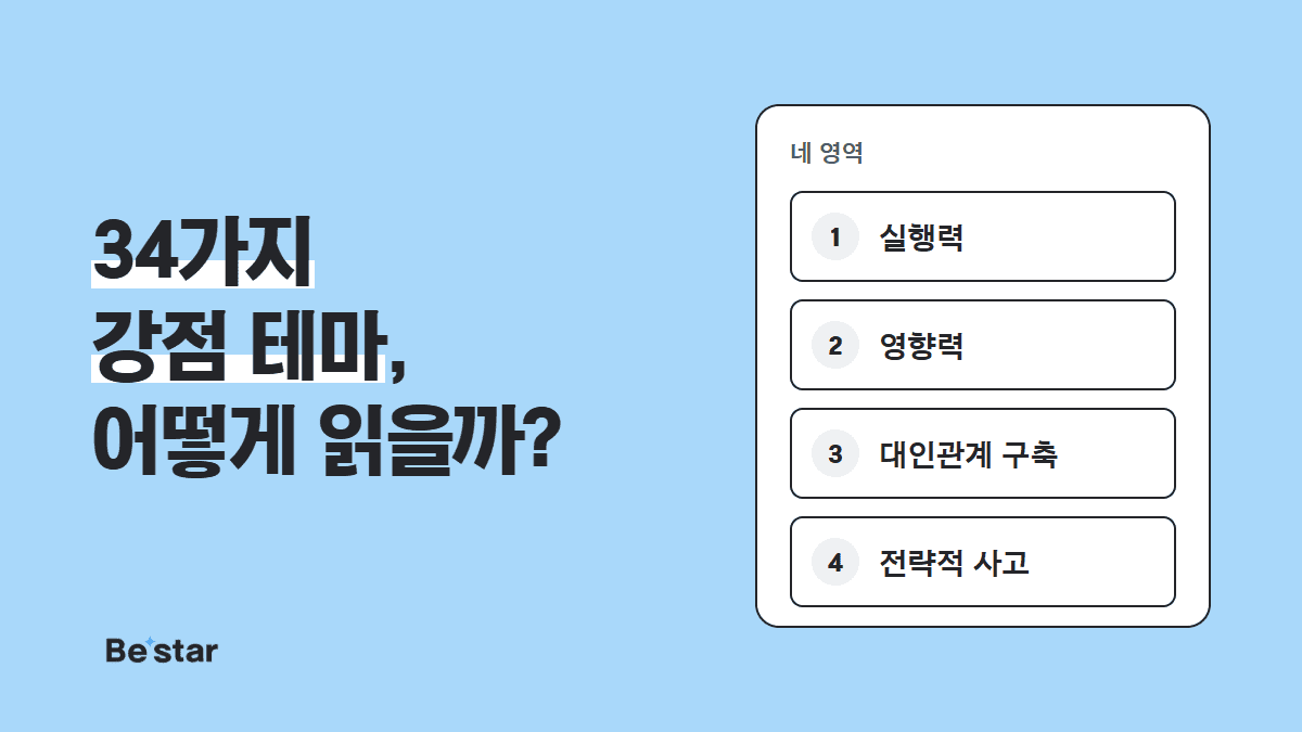 34가지 강점 테마, 어떻게 읽을까? — 비스타 매거진 대표 이미지