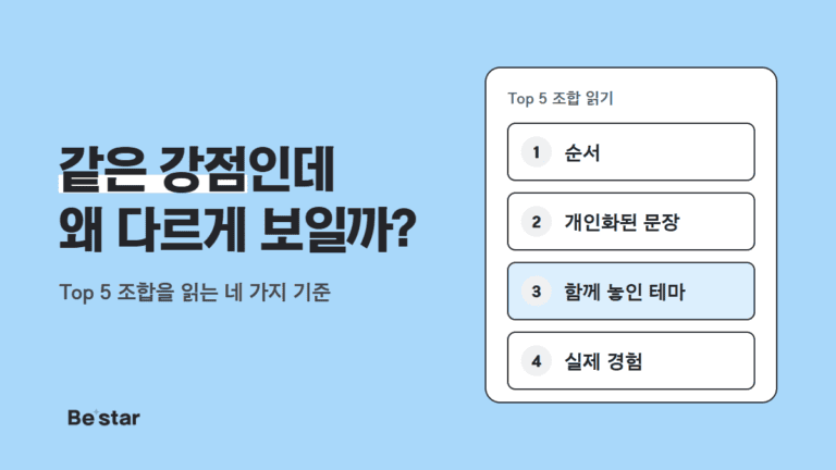 같은 강점인데 왜 다르게 보일까? — 비스타 매거진 대표 이미지